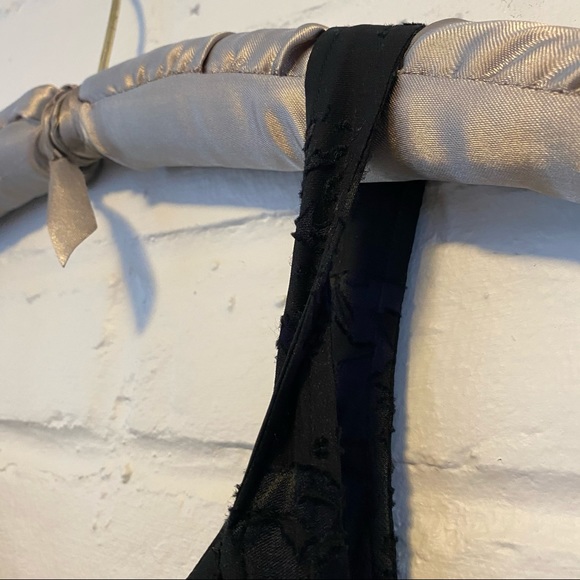 NWT Rag & Bone Lace Midi Slip Dress • The Colette Black Floral Lined Slip Dress - Picture 6 of 11